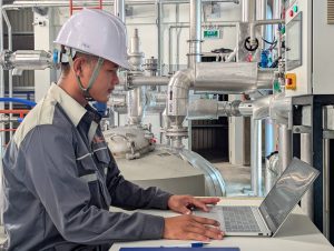 Dây chuyền sản xuất mỡ trong nhà máy
